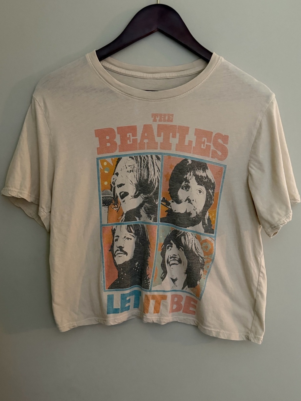Junk Food Clothing | Beatles Let it Be Cotton Tee| M